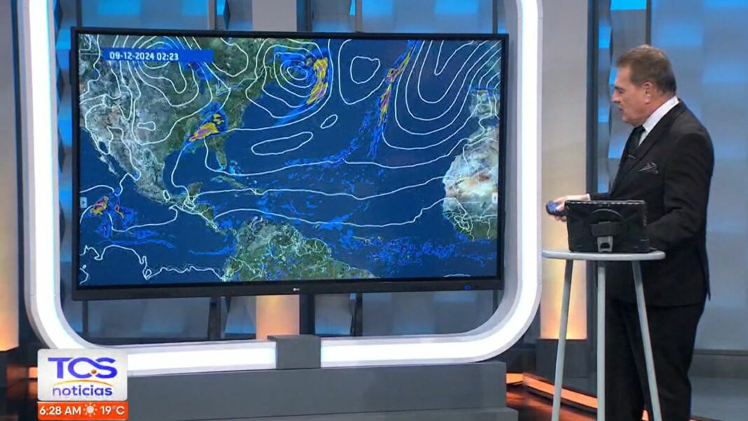 Para los próximos días, se prevé el ingreso de un frente frío sobre el territorio nacional, según detalló el ingeniero Moisés Urbina.