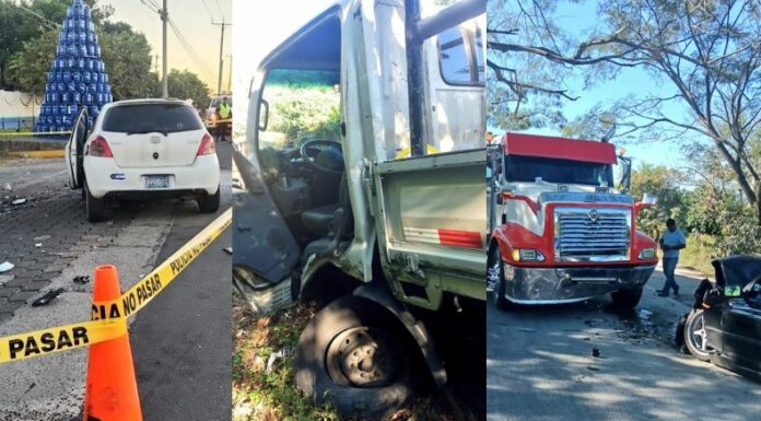 Te presentamos los accidentes de tránsito ocurridos en diferentes partes del país, hasta este instante, en el sábado 7 de diciembre.