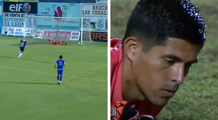 Alianza intenta ganar en casa de Metapán, sin embargo, Mario González sacó un balón con sabor a gol en el primer tiempo.