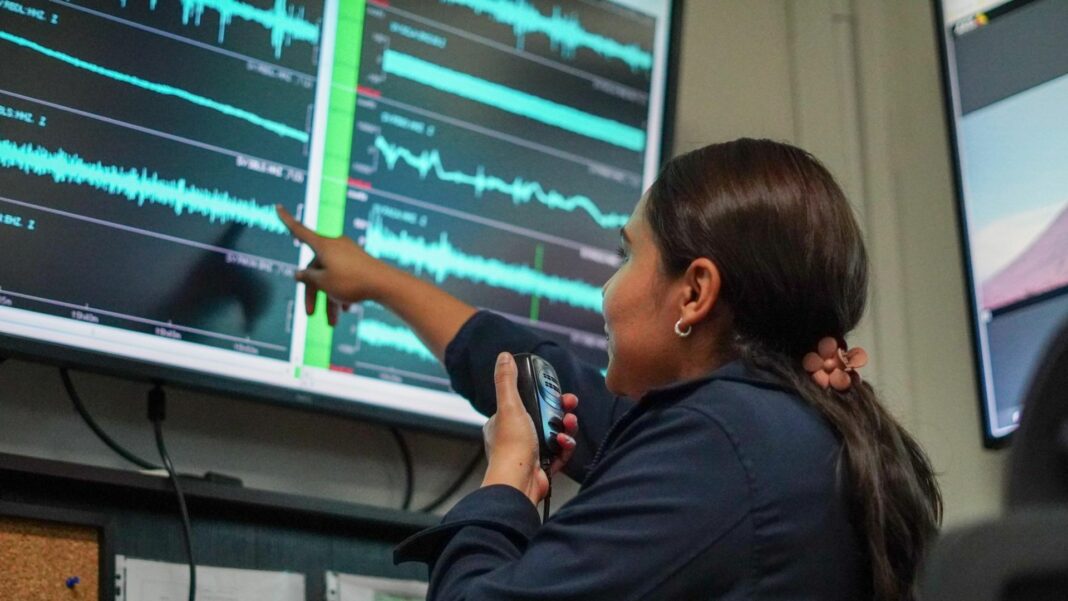 Hasta las 5:00 a.m. de este lunes 9 diciembre, se han registrado un total de 106 réplicas, en Conchagua, según el MARN.