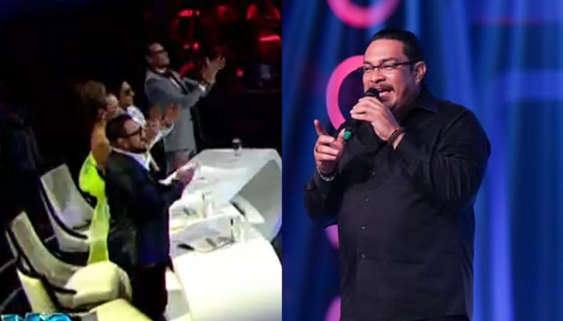 La gran final de Yo me llamo estuvo cargada de muchas emociones y los jueces no lograron ocultar su admiración con Gilberto Santa Rosa.