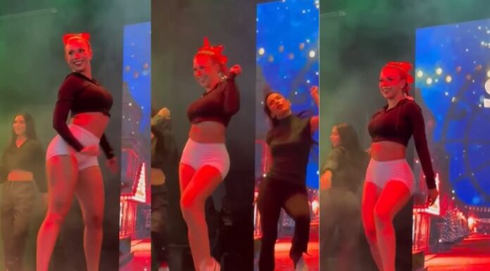 La presentadora de televisión, Fátima Calderón, comparte su pasión por el baile y nunca lo ha dejado a un lado.