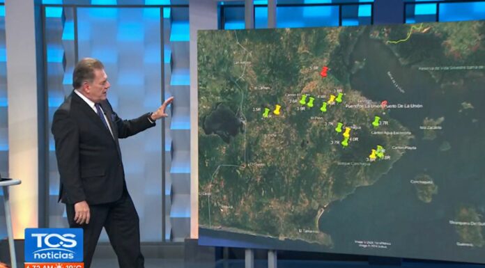 La intensa actividad sísmica que se registra en el oriente desde el 8 de diciembre tras el sismo de 5.8 alcanzó hoy más de 400 sacudidas.