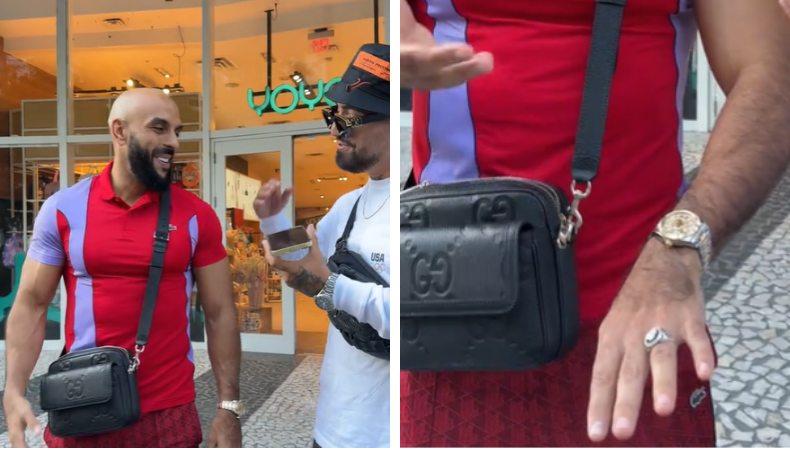 Ser el guardaespaldas de Messi tiene sus recompensas, esto es lo que cuesta el outfit de Yassine Cheuko, viste fino.