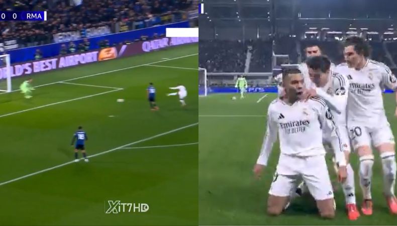 Un gol de del francés Kylian Mbappé inclina la balanza a favor del equipo merengue en los minutos de partido.