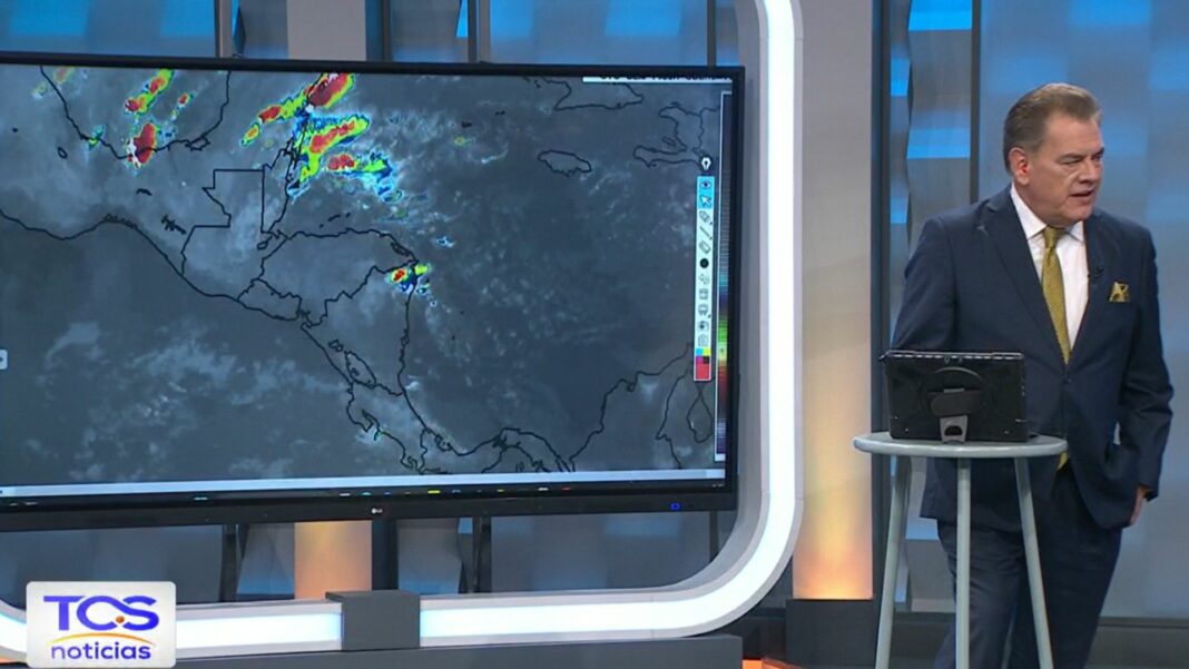 El ingeniero Moisés Urbina detalló en el espacio del clima que el día de mañana se tendrá en ingreso de vientos nortes.