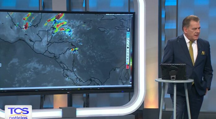El ingeniero Moisés Urbina detalló en el espacio del clima que el día de mañana se tendrá en ingreso de vientos nortes.