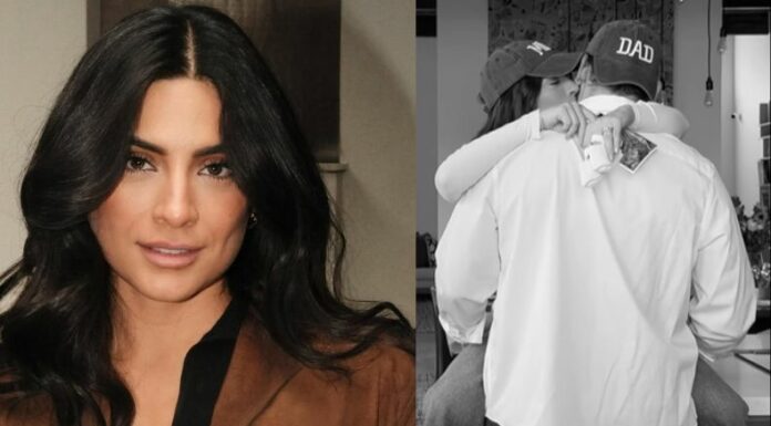 La actriz mexicana, Ana Brenda Contreras, anuncia por medio de un video que se encuentra en la dulce espera.