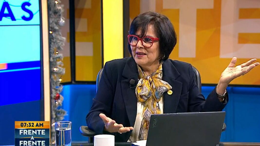 Silvia Cuéllar destacó que el puerto de Acajutla tiene diferentes problemas tras exceder los límites que puede ofrecer.