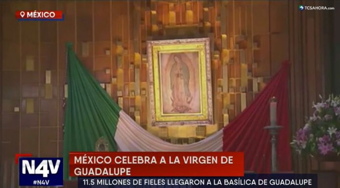 Millones de mexicanos se han concentrado en la Basílica de la Virgen de Guadalupe para celebrar el día de la patrona del país azteca.