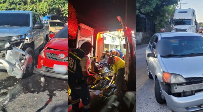 Te presentamos los accidentes de tránsito ocurridos en diferentes partes del país, hasta este instante, en el viernes 13 de diciembre.