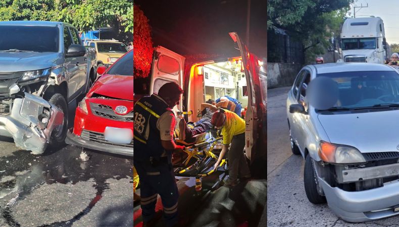 Te presentamos los accidentes de tránsito ocurridos en diferentes partes del país, hasta este instante, en el viernes 13 de diciembre.