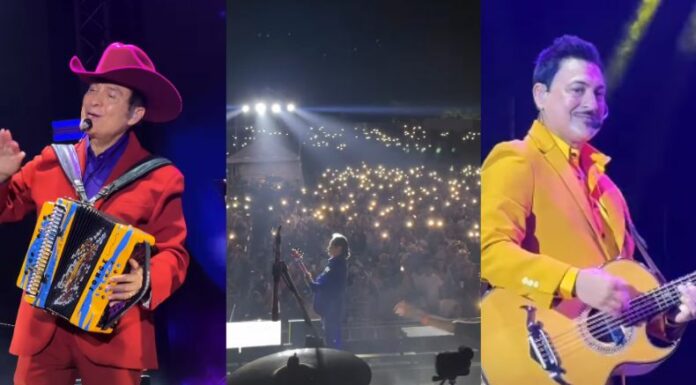 La banda mexicana, Los Tigres del Norte, agregaron todo el ambiente musical a los salvadoreños al término de este año.