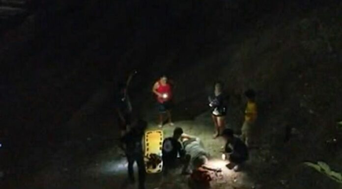 De acuerdo con el reporte de socorristas, el hombre cayó en el barranco tras encontrarse en estado de ebriedad.