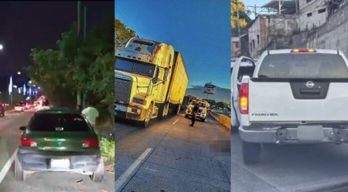 Te presentamos los accidentes de tránsito ocurridos en diferentes partes del país, hasta este instante, en el lunes 16 de diciembre.