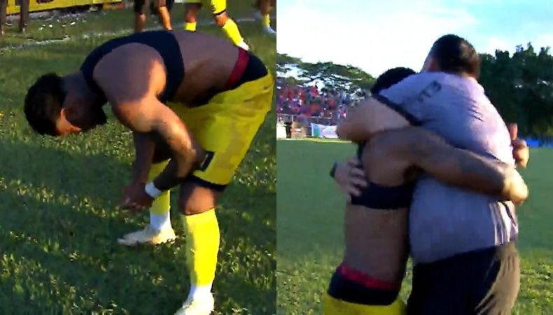 Inhabilitado para jugar hace unos meses, ahora Jomal Williams marcó el penal que llevó a 11 Deportivo a la final del Apertura 2024.