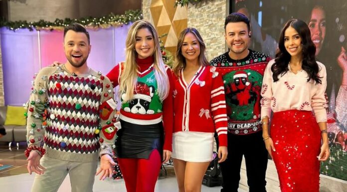 Presentadores de Viva la Mañana se hicieron presentes con espectaculares 