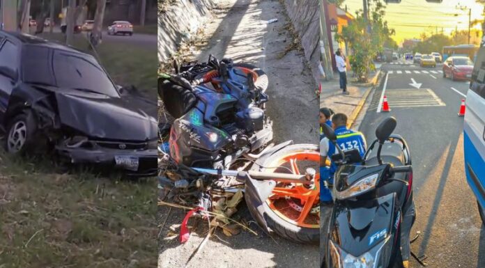 Te presentamos los accidentes de tránsito ocurridos en diferentes partes del país, hasta este instante, en el martes 17 de diciembre.