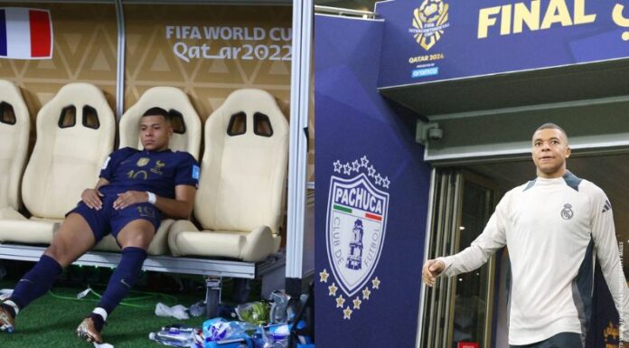 La última vez que Mbappé jugó en Luisal fue hace dos años, cuando perdió la final de Qatar 2022 con Francia.