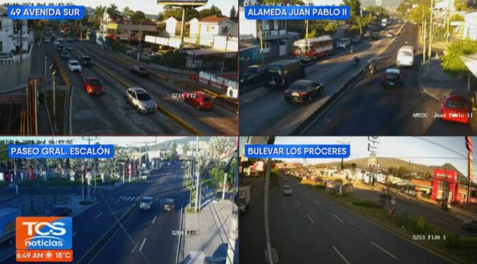 Desde muy temprano, le acompañamos para mostrarle el reporte del tráfico en las distintas arterias en este 18 de diciembre.