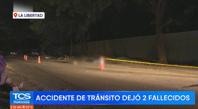 La PNC capturó al presunto responsable de provocar un fatal accidente de tránsito que dejó a dos personas fallecidas.