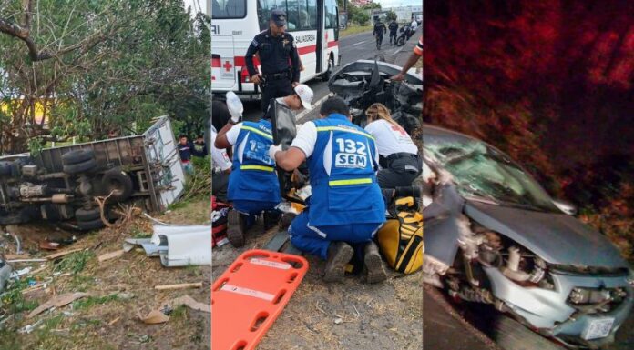 Te presentamos los accidentes de tránsito ocurridos en diferentes partes del país, hasta este instante, en el viernes 20 de diciembre.