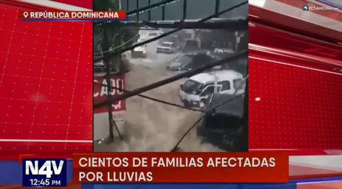 Santo Domingo, la capital de República Dominicana, permanece bajo alerta debido a intensas lluvias que afectan diferentes provincias del país.