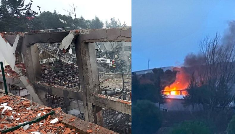 En una explosión de una fábrica en el noreste de Turquía, se reporta la muerte de 11 personas y 7 más heridas, este 24 de diciembre.