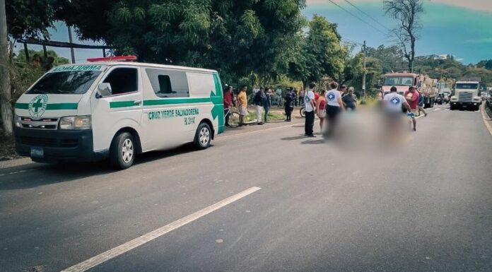 Un adulto mayor perdió la vida tras ser atropellado a la altura del kilómetro 55 de la carretera Panamericana, Santa Ana.