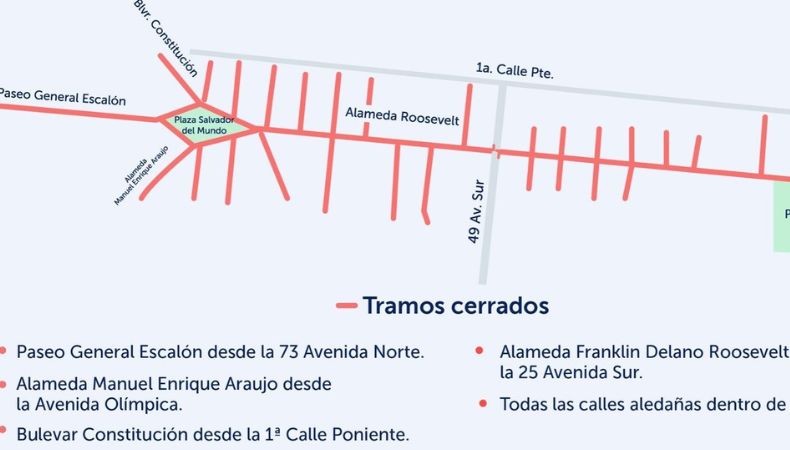 Te presentamos las calles que estarán cerradas por el desfile de Año Nuevo, que será este 1 de enero de 2025.