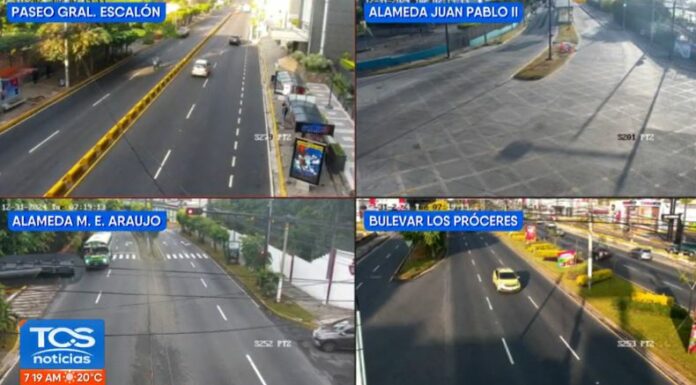 Desde muy temprano, le acompañamos para mostrarle el reporte del tráfico en las distintas arterias en este 31 de diciembre.