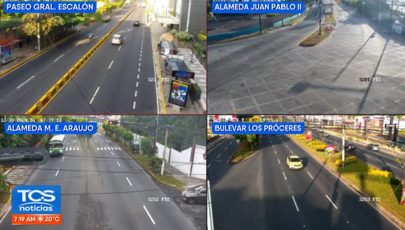 Desde muy temprano, le acompañamos para mostrarle el reporte del tráfico en las distintas arterias en este 31 de diciembre.