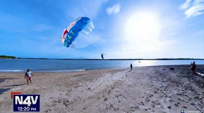 El parasailing es una opción ideal para los más aventureros que quieran vivir una experiencia inolvidable desde el aire.
