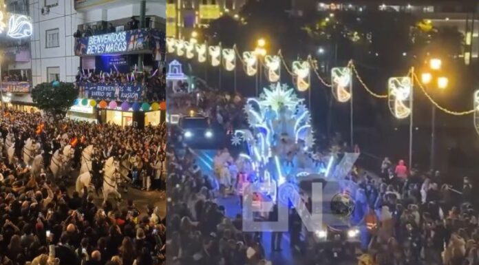 La Cabalgata de Reyes en España es una tradición marcada por desfiles y coloridas carrozas. Miles de personas asisten al evento.