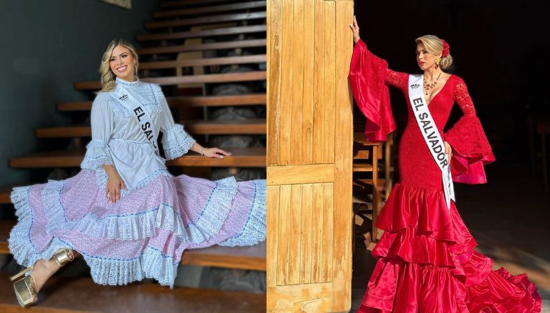 Linda Sibrián lo está dando todo en su participación en el Reinado Internacional del Café en Manizales, Colombia.