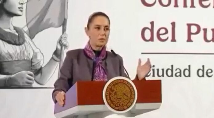 La presidenta de México, Claudia Sheinbaum, dijo este martes que no se encontraron evidencias de que en su país se produzca fentanilo.