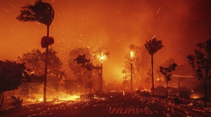 El presidente de Estados Unidos, Joe Binden emitió la declaratoria de “zona catastrofica” en Los Ángeles debido a los incendios forestales.