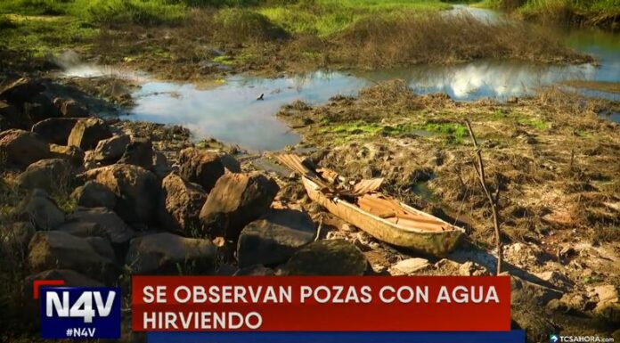 La Caldera Azul es un enigmático lugar que muchos animales buscan cuando intuyen que su final está próximo.