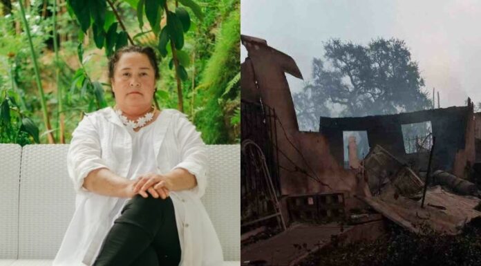 La actriz de origen salvadoreño, Gloria Sandoval, perdió todas sus pertenencias en los incendios ocurridos en Los Ángeles, California.