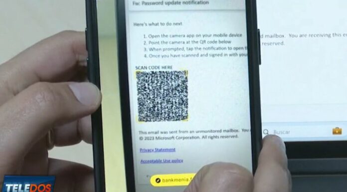 Escanear códigos QR sin estar seguros de su procedencia, los delincuentes cibernéticos podrán tener acceso a cuentas y datos personales.