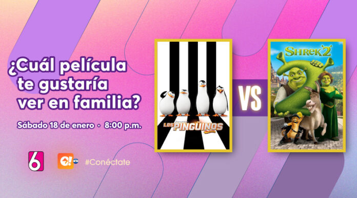 ¡Canal 6 quiere que tú elijas! Tienes el control para seleccionar la película que quieres ver este próximo sábado 18 de enero.