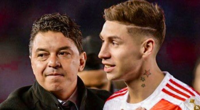 El lateral derecho Gonzalo Montiel llegó a Argentina este miércoles para recibir atención médica y firmar su nuevo contrato con River Plate.