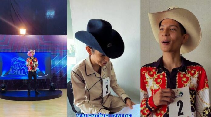 Valentín Elizalde estuvo presente en el primer casting de la tercera temporada de Yo me llamo El Salvador.