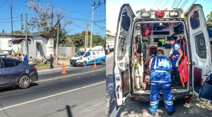 Al menos cuatro personas resultaron lesionadas en accidentes de tránsito ocurridos en diferentes puntos del país.