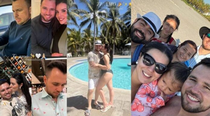 Mishelle Murga celebró los 34 años del padre de su hija, Mario Sibrián, acompañados del sol y la arena en las playas de nuestro país.