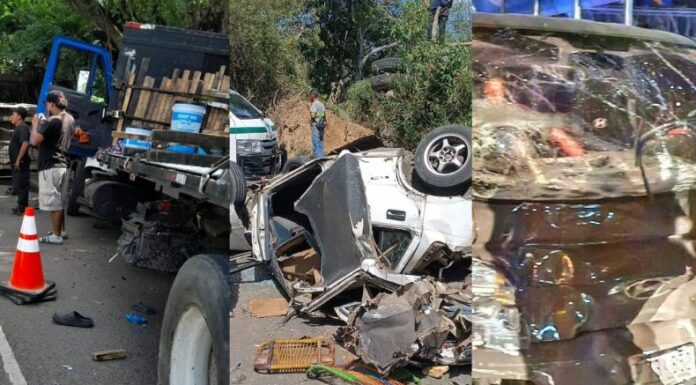 En las últimas horas se han registrado accidentes de tránsito en diferentes puntos del país, que han dejado varias personas lesionadas.