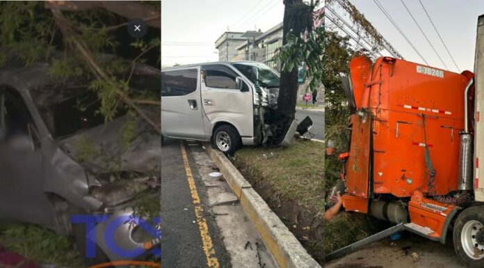 En las últimas horas se han registrado accidentes de tránsito en diferentes puntos del país, que han dejado un fallecido y varios lesionados.
