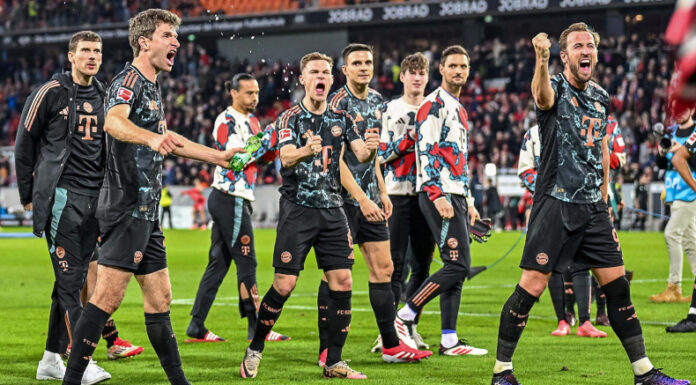 El equipo de Múnich se impuso por 1-2 en el campo del Friburgo para ampliar su ventaja en la cima del campeonato alemán.