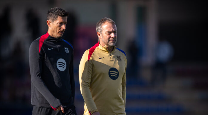 El Barcelona quedó provisionalmente a 10 puntos del líder Real Madrid en la lucha por el campeonato liguero.
