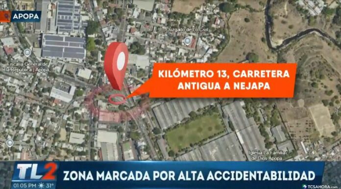 La antigua calle a Nejapa se ha convertido en un lugar de alta accidentabilidad vial, representando un riesgo para los peatones.